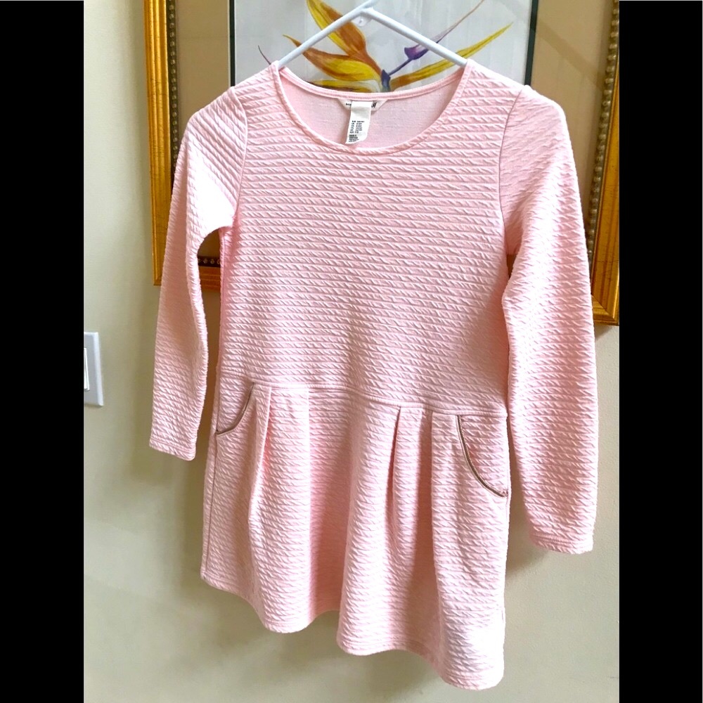 Girls H&M dress pink size 8-10Y